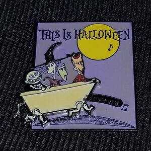 Disney Pin NBC Oogie Boogie Goons Lock Shock Barrell This is Halloween Song MMM